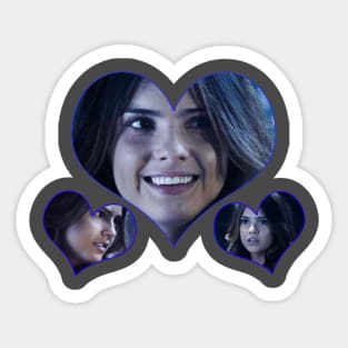 Malia hearts Sticker